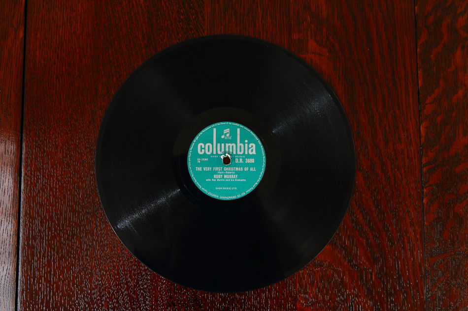 SPレコード盤　10インチ25cm ～RUBY MURRAY ～