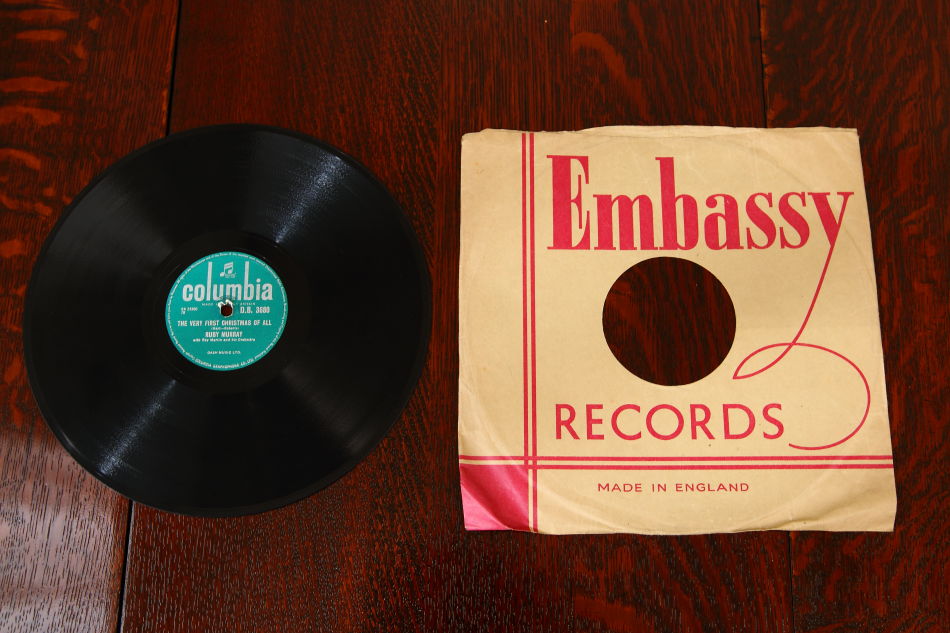 SPレコード盤　10インチ25cm ～RUBY MURRAY ～