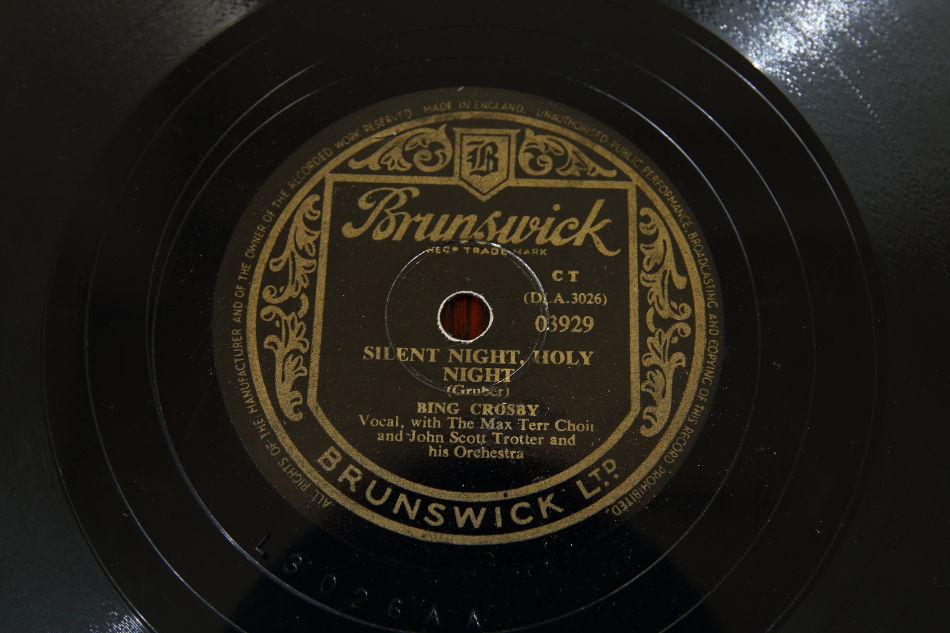 SPレコード盤　10インチ25cm ～BING CROSBY ～