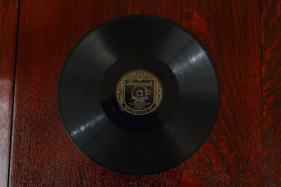 SPレコード盤　10インチ25cm ～BING CROSBY ～