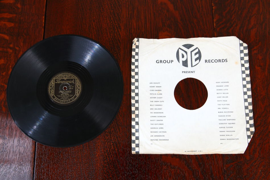 SPレコード盤　10インチ25cm ～BING CROSBY ～