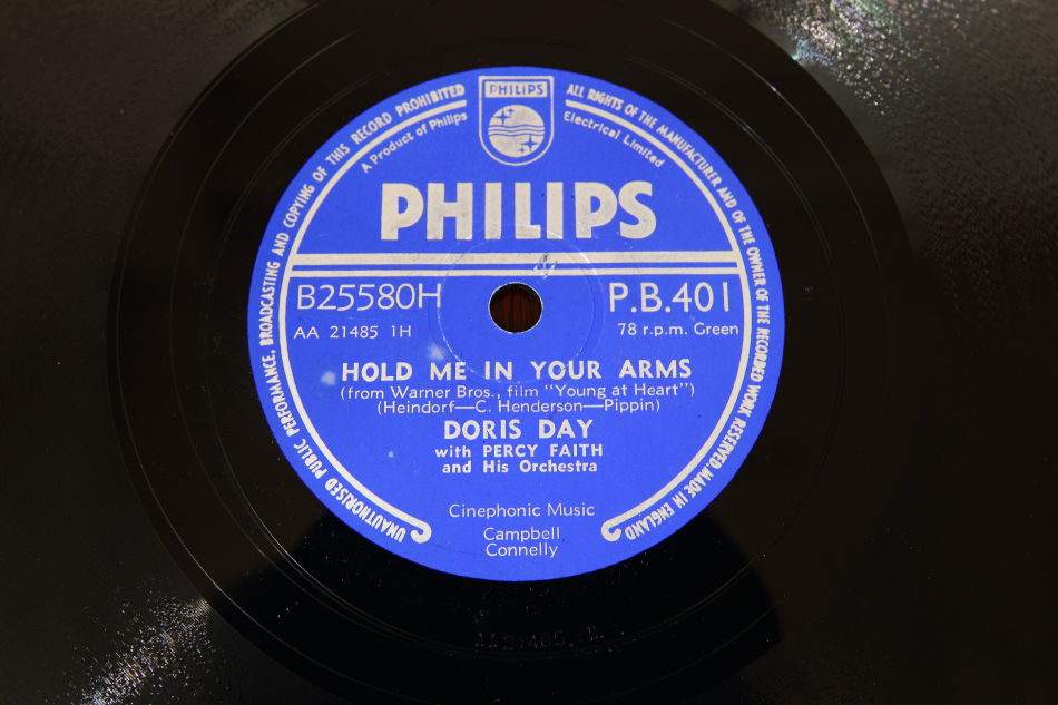 SPレコード盤　10インチ25cm ～DORIS DAY ～