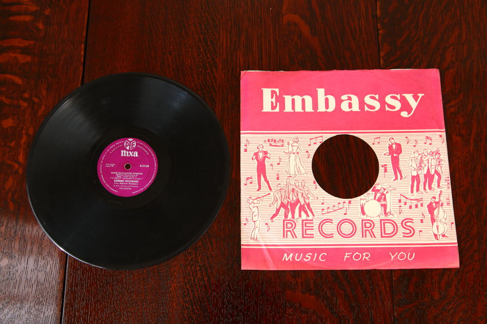 SPレコード盤　10インチ25cm ～EDMUND HOCKRIDGE ～
