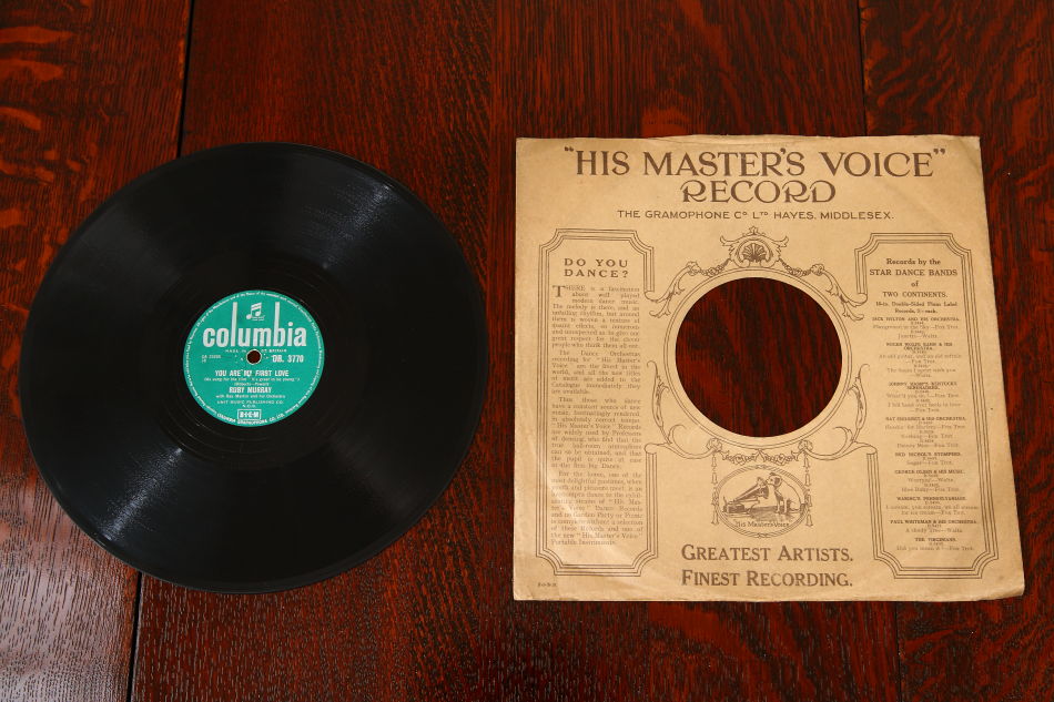 SPレコード盤　10インチ25cm ～RUBY MURRAY ～