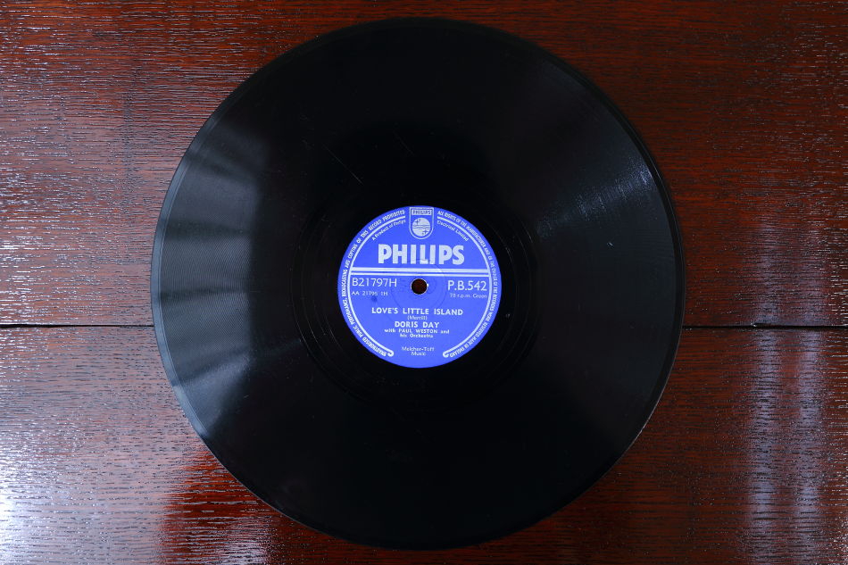 SPレコード盤　10インチ25cm ～DORIS DAY～