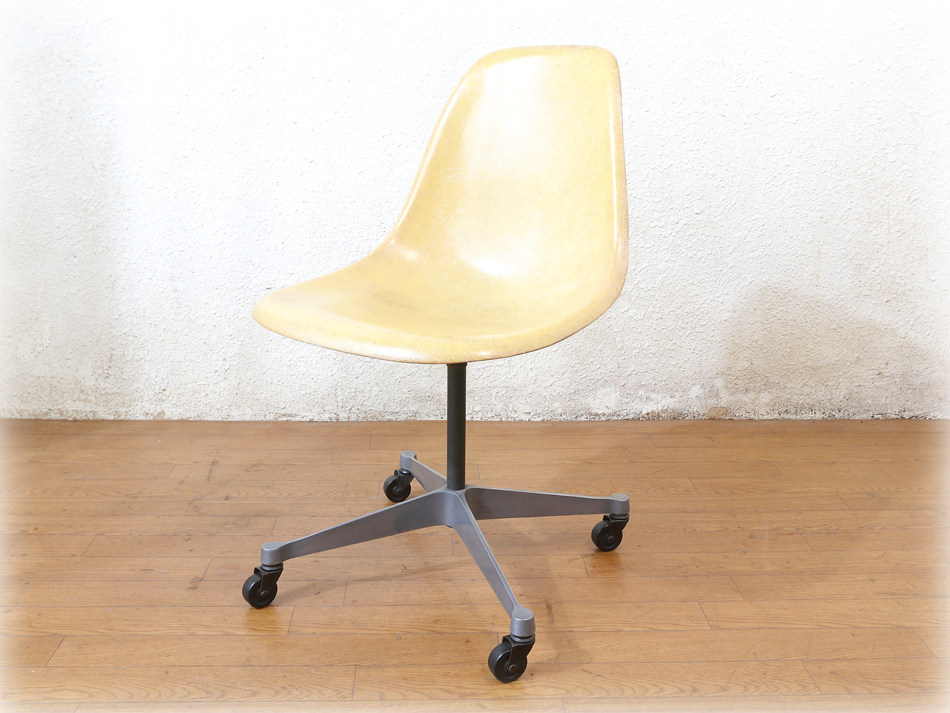 Herman Miller イームズEamesサイドシェルチェア2stモデル コントラクトベース