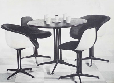 Herman Miller イームズEames ラフォンダLafondaチェア コントラクト