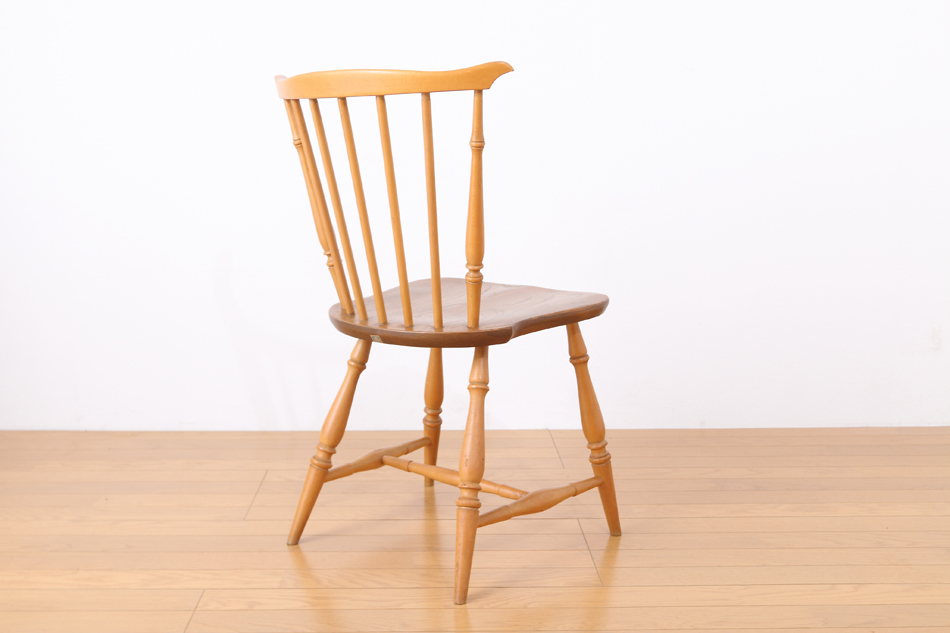 アーコール ERCOL No714 ファンバックFan-Backチェア/ブルーラベル 4脚セット