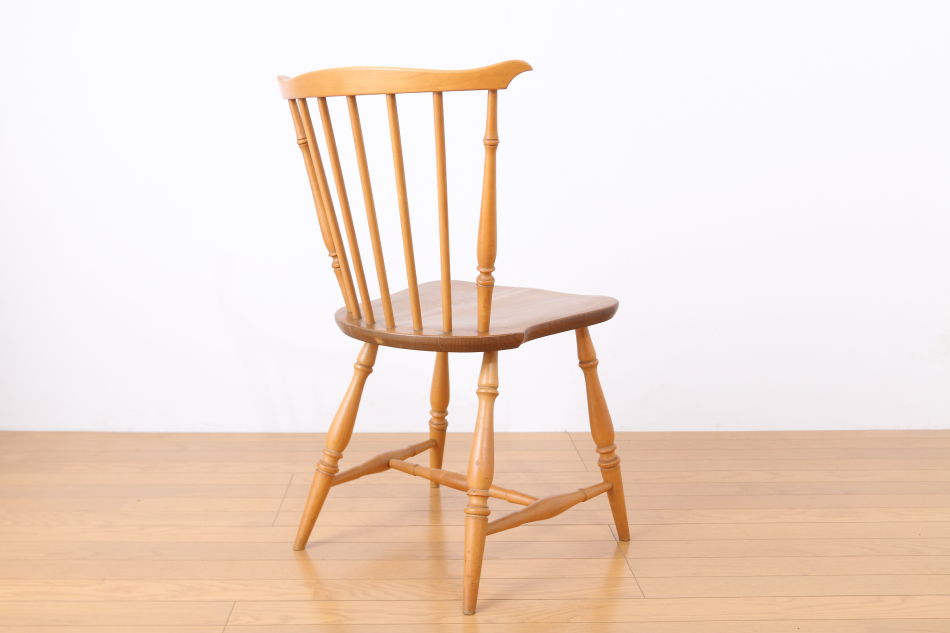 アーコール ERCOL No714 ファンバックFan-Backチェア/ブルーラベル 4脚セット