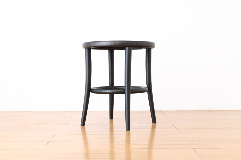 トンTON ベントスツール No60 リングレッグRing leg / ウレタン・ブラック