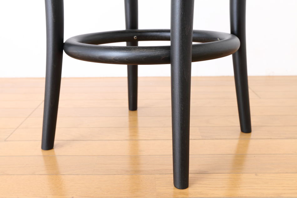 トンTON ベントスツール No60 リングレッグRing leg / ウレタン・ブラック