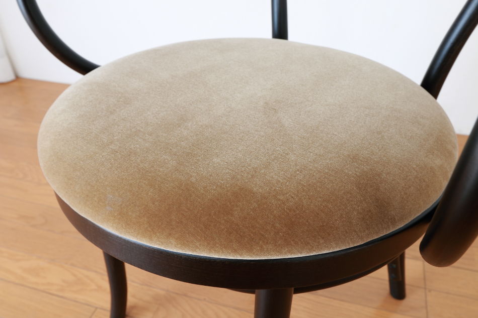 ページドPaged ベントアームチェア No9 Vienna/ダークウェンジ/クッションシート