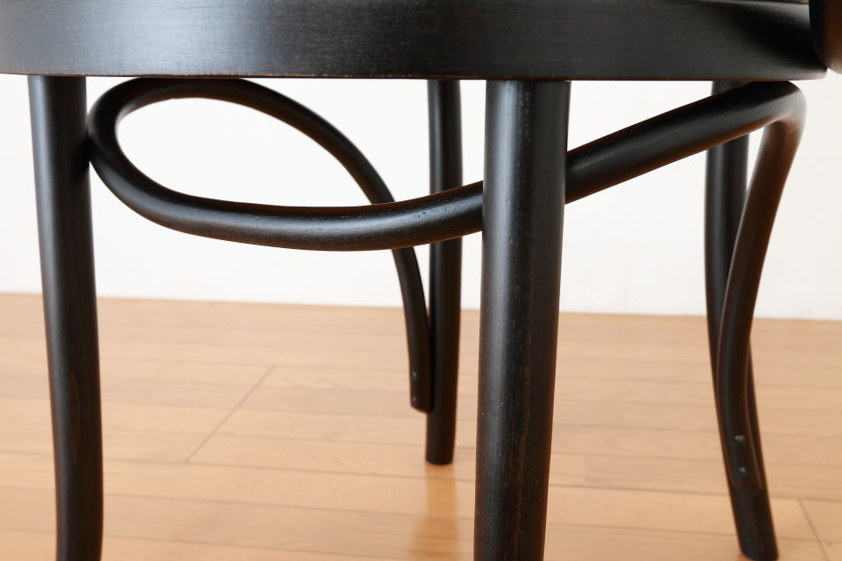 ページドPaged ベントアームチェア No9 Vienna/ダークウェンジ/クッションシート