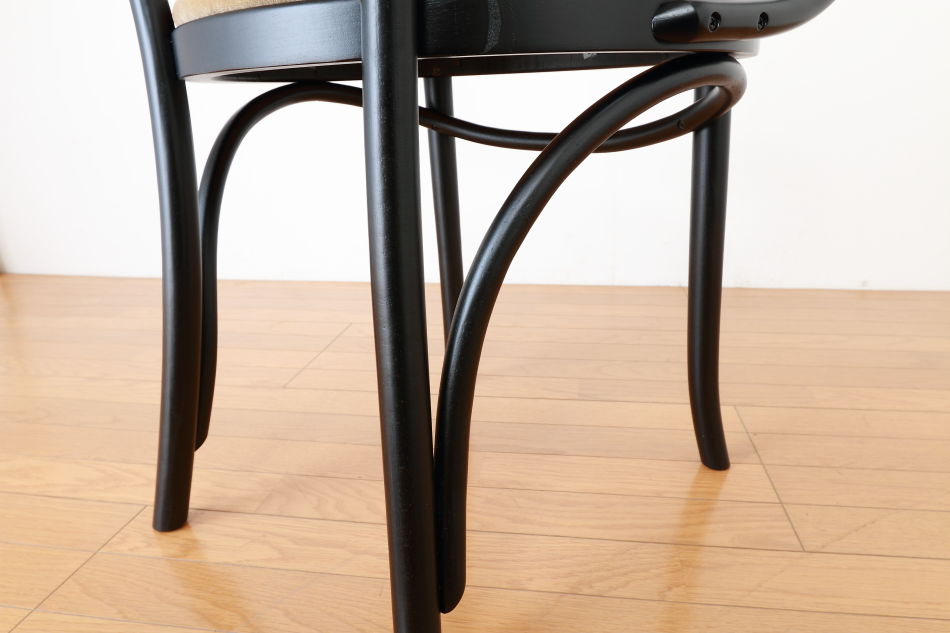 ページドPaged ベントアームチェア No9 Vienna/ダークウェンジ/クッションシート