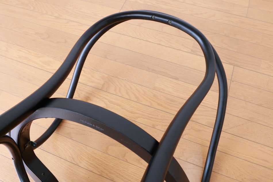 ページドPaged ベントアームチェア No9 Vienna/ダークウェンジ/クッションシート