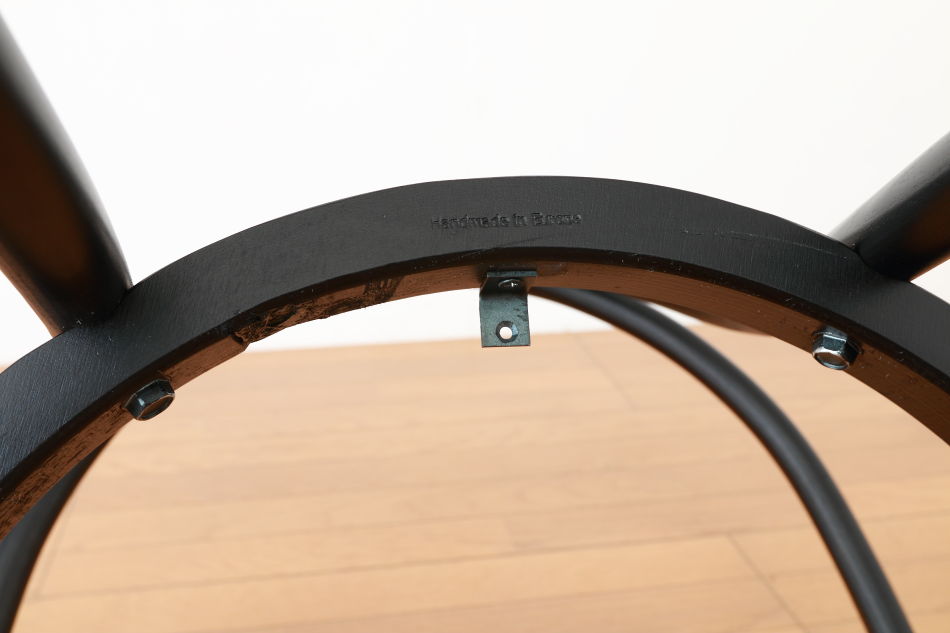 ページドPaged ベントアームチェア No9 Vienna/ダークウェンジ/クッションシート