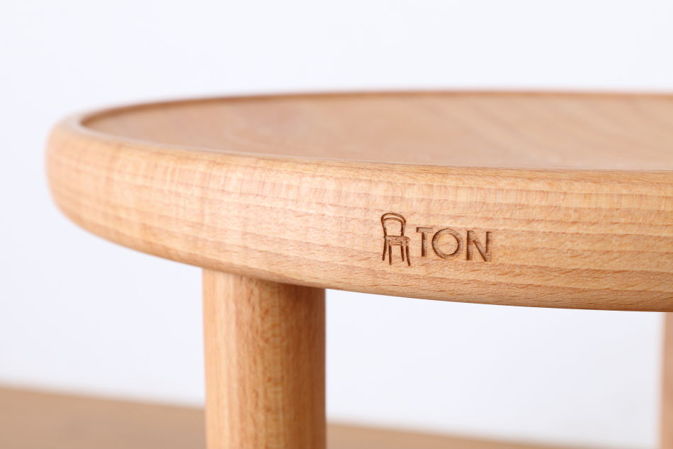 トンTON ベントウッドスツール No60リングレッグRing leg/オイル・フィニッシュ