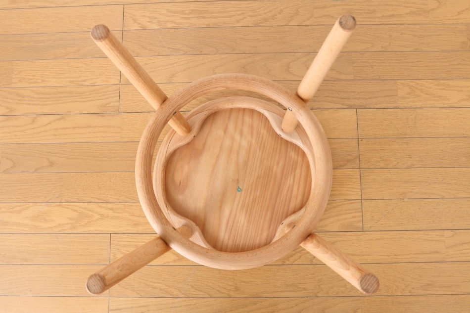 トンTON ベントウッドスツール No60リングレッグRing leg/オイル・フィニッシュ