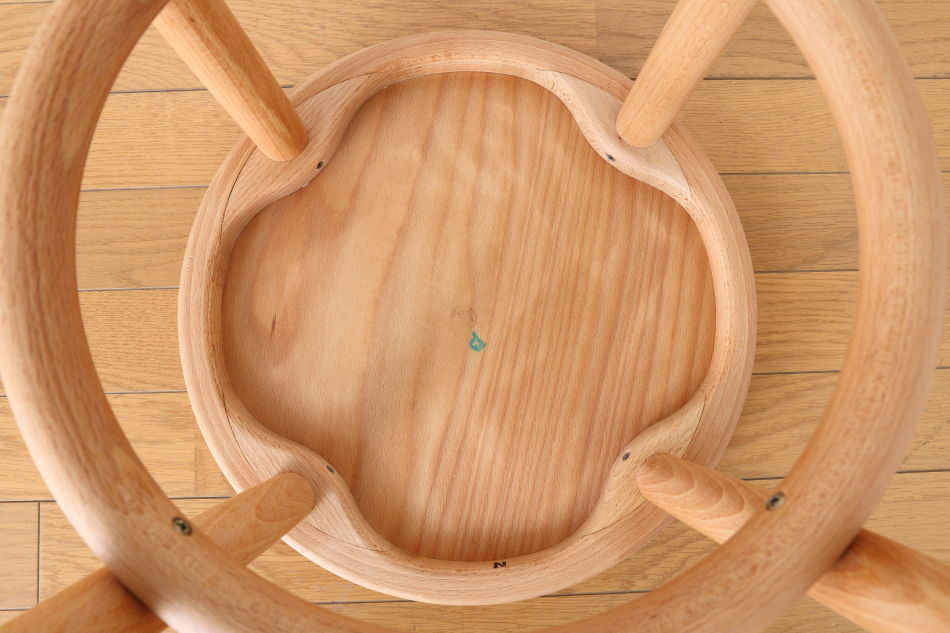 トンTON ベントウッドスツール No60リングレッグRing leg/オイル・フィニッシュ