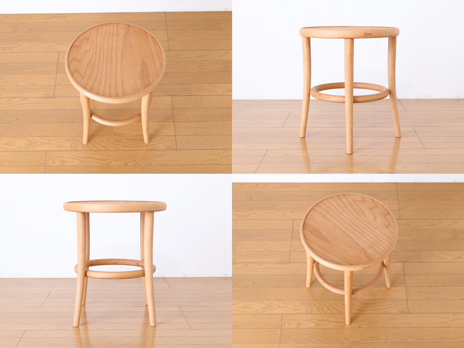 トンTON ベントウッドスツール No60リングレッグRing leg/オイル・フィニッシュ