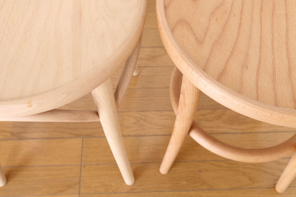 トンTON ベントウッドスツール No60リングレッグRing leg/オイル・フィニッシュ