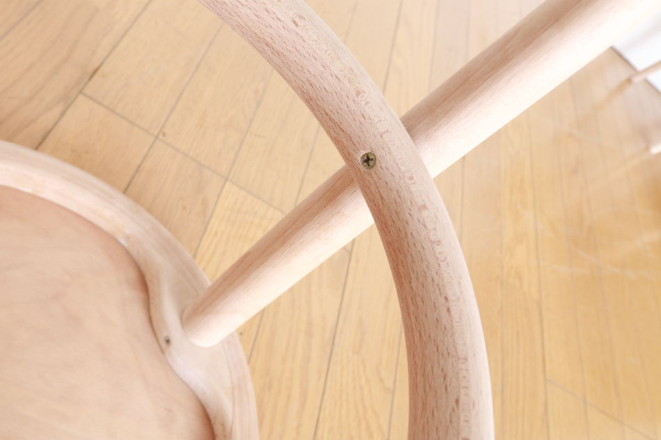 トンTON ベントウッドスツール No60 リングレッグRing leg/ソープ・フィニッシュ