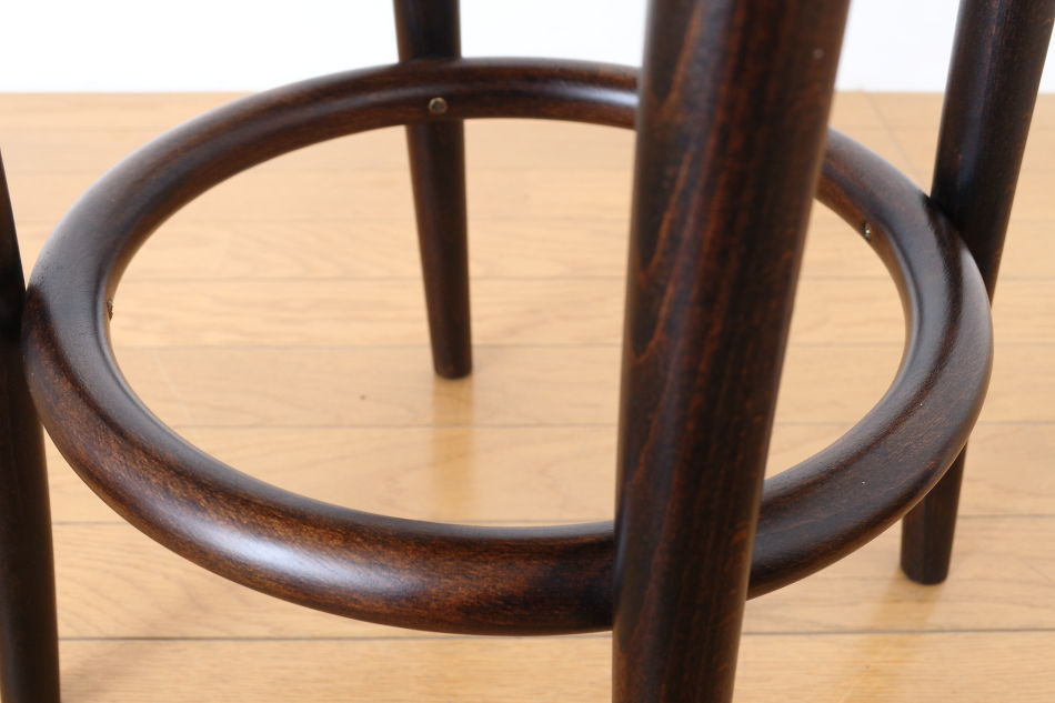 トンTON ベントウッドスツール No60 リングレッグRing leg / ウレタン・アンティーク