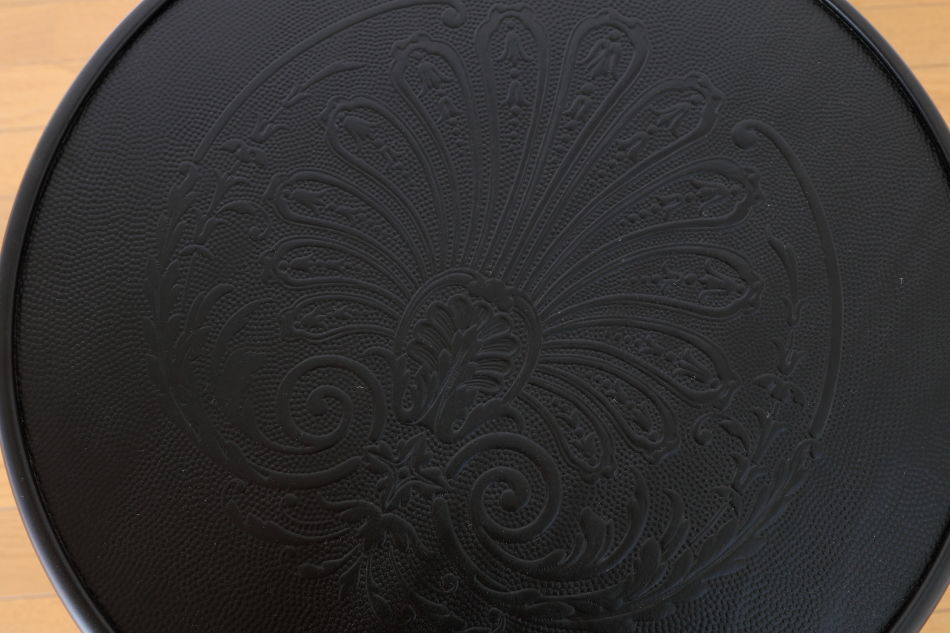 トンTON ベントウッドレボルビングスツールNo505ピアノPIANO/ダーク・ウェンジ