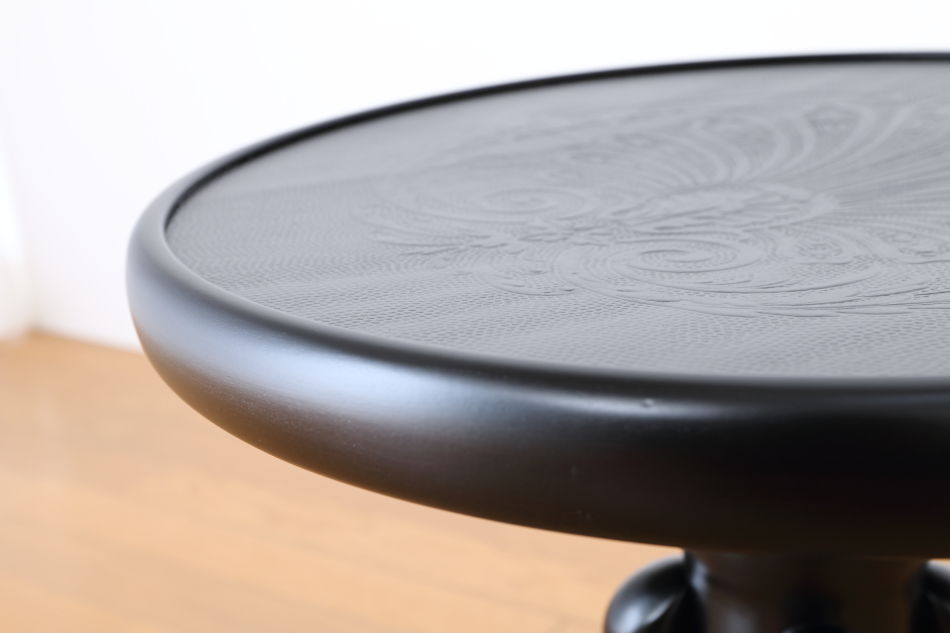 トンTON ベントウッドレボルビングスツールNo505ピアノPIANO/ダーク・ウェンジ