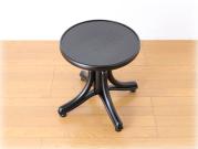 トンTON ベントウッドレボルビングスツールNo505ピアノPIANO/ダーク・ウェンジ