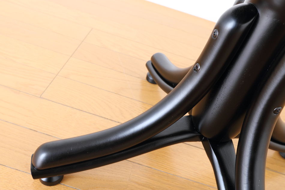 トンTON ベントウッドレボルビングスツールNo505ピアノPIANO/ダーク・ウェンジ