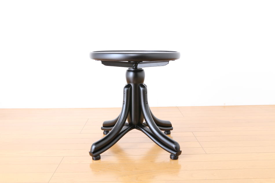 トンTON ベントウッドレボルビングスツールNo505ピアノPIANO/ダーク・ウェンジ