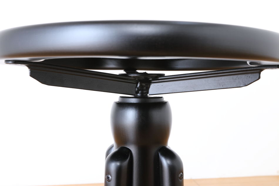 トンTON ベントウッドレボルビングスツールNo505ピアノPIANO/ダーク・ウェンジ