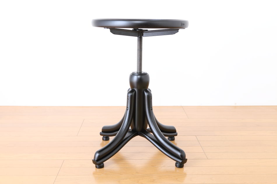 トンTON ベントウッドレボルビングスツールNo505ピアノPIANO/ダーク・ウェンジ