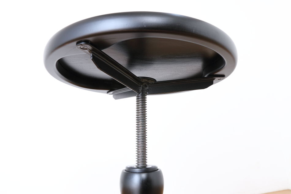 トンTON ベントウッドレボルビングスツールNo505ピアノPIANO/ダーク・ウェンジ