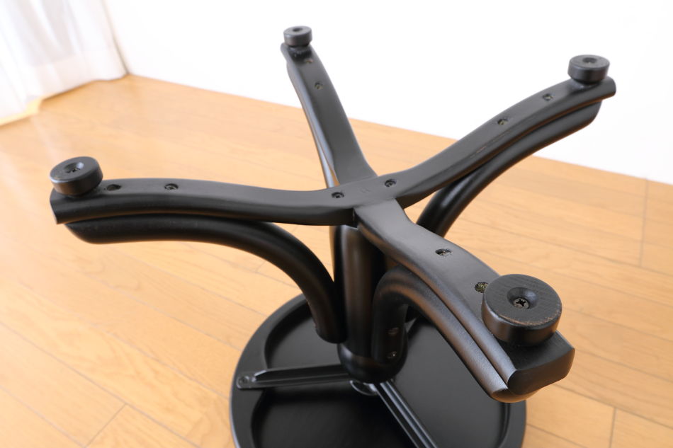 トンTON ベントウッドレボルビングスツールNo505ピアノPIANO/ダーク・ウェンジ