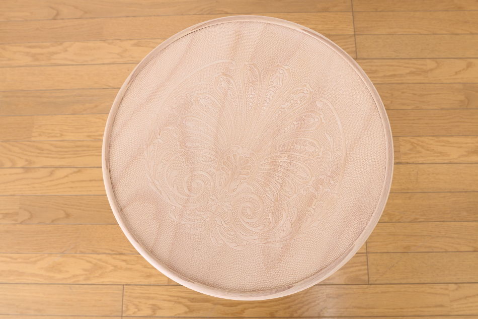 トンTON ベントウッドスツール No60 アーチレッグArch leg/クリアオイル・フィニッシュ