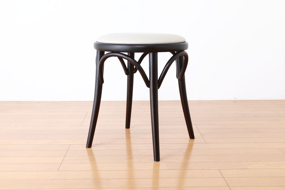 トンTON ベントウッドスツール No60 アーチレッグArch leg/ダーク・ウェンジ