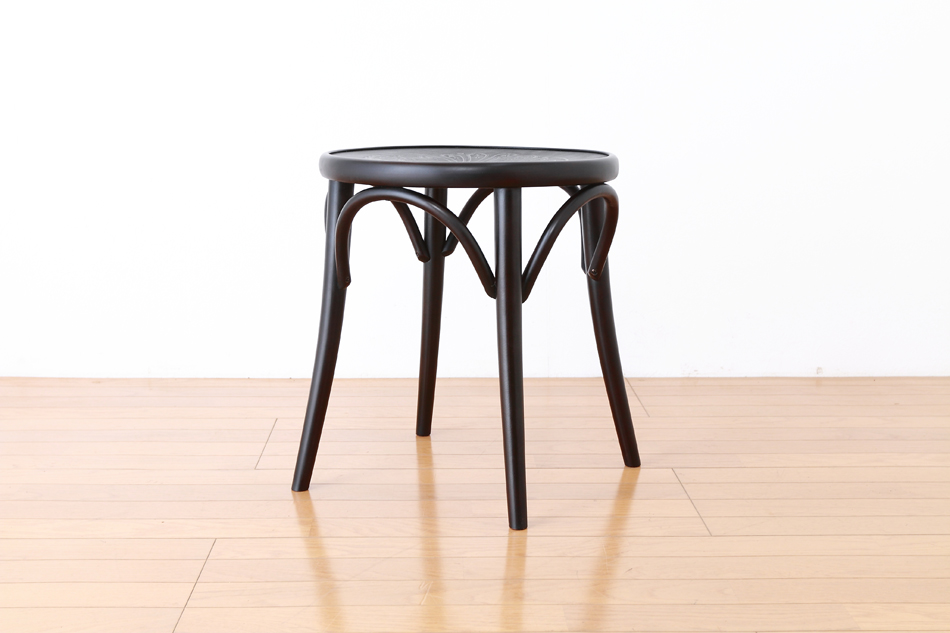 トンTON ベントウッドスツール No60 アーチレッグArch leg/ダーク・ウェンジ