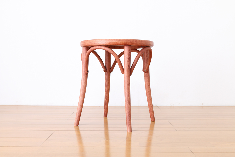 トンTON ベントウッドスツール No60 アーチレッグArch leg/チェリーオイル