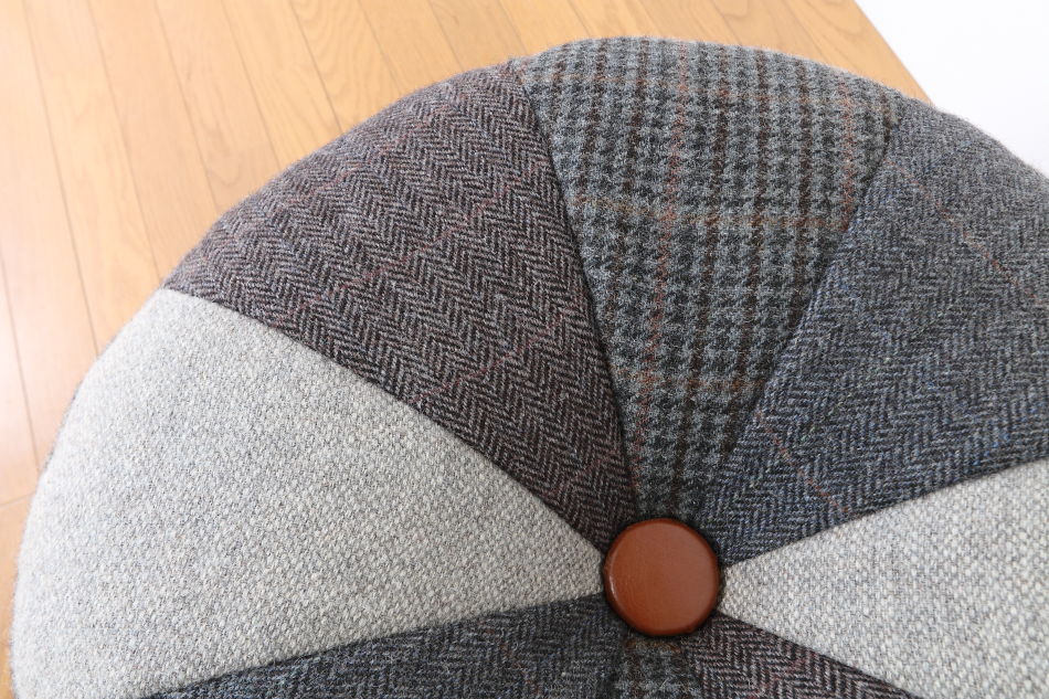 テトラッドTetrad ハリス・ツイードHarris Tweed パンプキンスツール