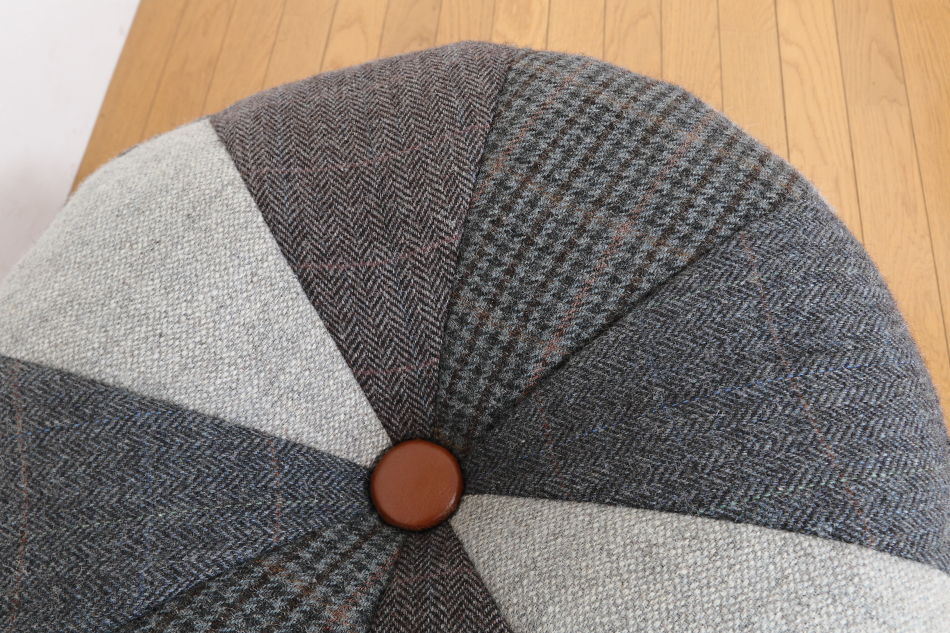 テトラッドTetrad ハリス・ツイードHarris Tweed パンプキンスツール