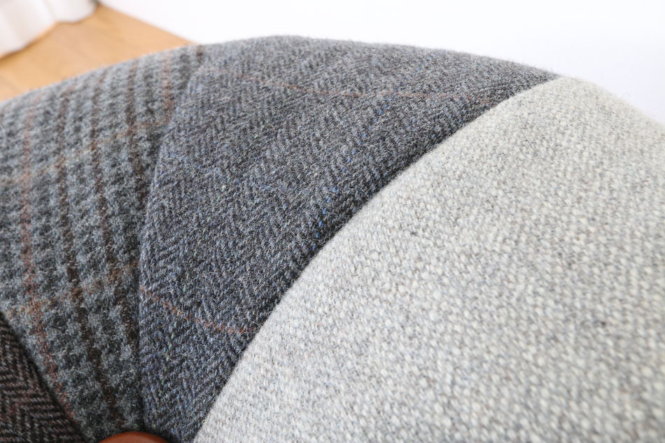 テトラッドTetrad ハリス・ツイードHarris Tweed パンプキンスツール