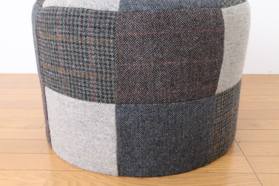 テトラッドTetrad ハリス・ツイードHarris Tweed パンプキンスツール