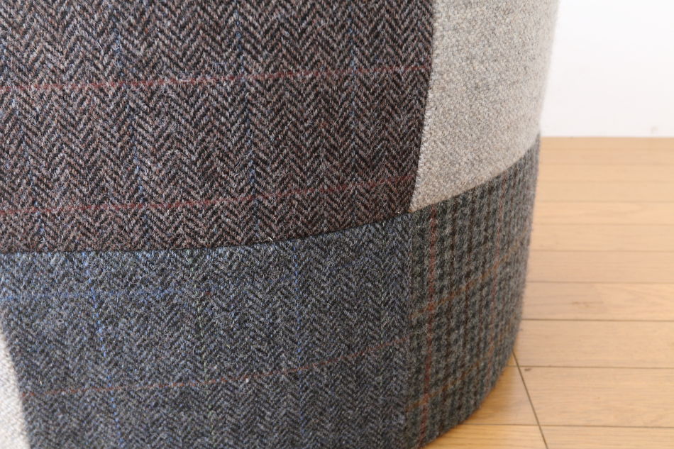 テトラッドTetrad ハリス・ツイードHarris Tweed パンプキンスツール