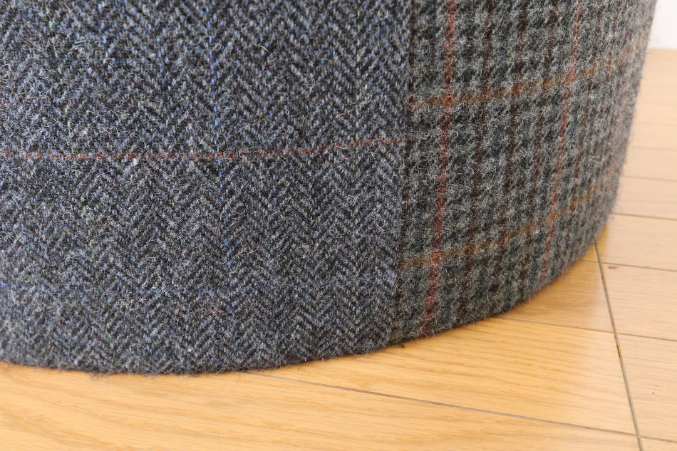 テトラッドTetrad ハリス・ツイードHarris Tweed パンプキンスツール