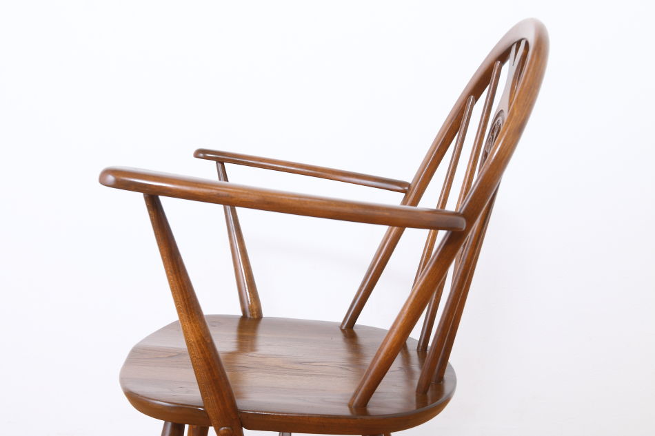 アーコール ERCOL No878A ウィンザー”フルール・ド・リス”チェア/ゴールドラベル