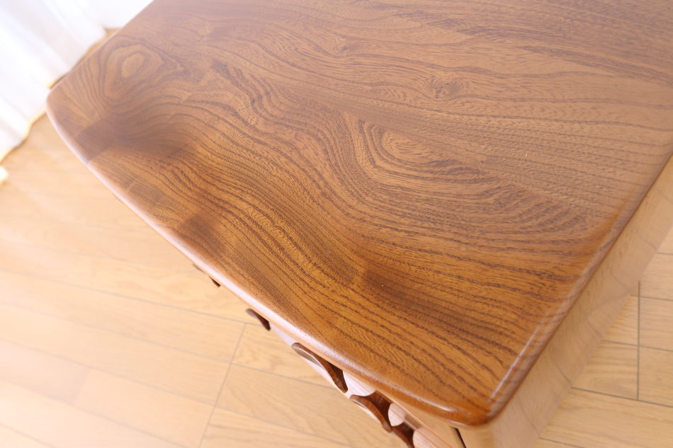 アーコールERCOL No410 ウィンザーエルム サイドチェスト / ブルーラベル