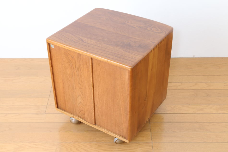 アーコールERCOL No410 ウィンザーエルム サイドチェスト / ブルーラベル