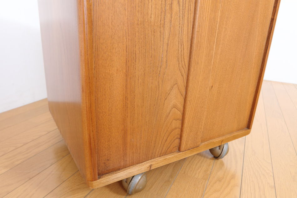 アーコールERCOL No410 ウィンザーエルム サイドチェスト / ブルーラベル
